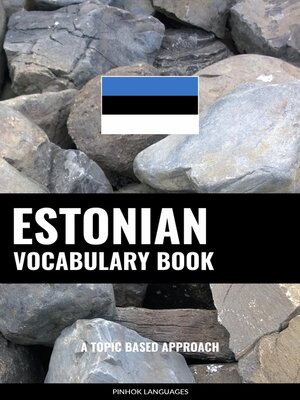 cover image of Estonian Vocabulary Book